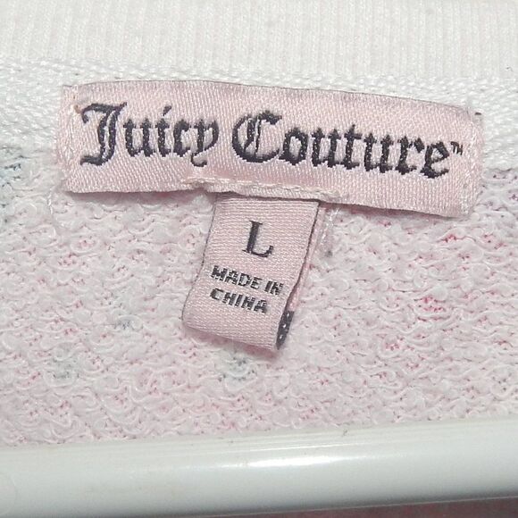 JUICY COUTURE women's large 90s vintage pineapple watermelon jersey shirt blouse - Picture 9 of 14